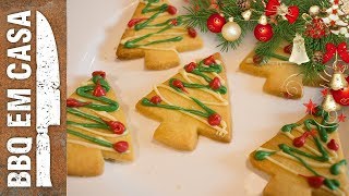 RECEITA DE BISCOITINHOS DE NATAL [upl. by Gretna]