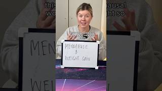 Menopause and weight gain [upl. by Lorolla]