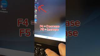 How to increase Asus Laptop Brightness in Windows 11 shortsfeed [upl. by Yakcm]