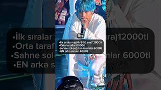 Blackpink Bts en arka konser biletleri ne kadar bts [upl. by Paviour]