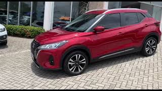 Nissan KICKS Advance 16 16V Flex Aut  Vermelho  2024 [upl. by Columbine]