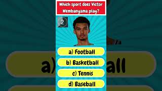 Sport Quiz  Guess The Sport 11 [upl. by Enecnarf742]