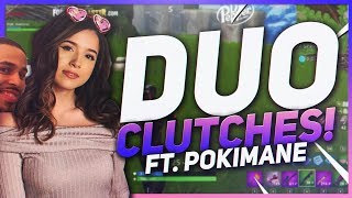 TSM Hamlinz  AVENGING POKIMANE 24 KILL DUO CLUTCH Fortnite BR Full Game [upl. by Adnalor]