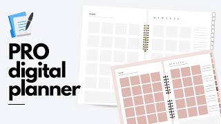 Best Way To Make a Digital Planner on Canva 🔥 [upl. by Legnaleugim]