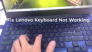 How To Fix Lenovo Keyboard Not Working Windows 10 [upl. by Assel372]