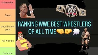 Ranking the BEST WWE Wrestlers Of All Time [upl. by Sallie882]