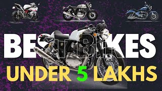 Best Bike Under 5 Lakhs in India  Top 5 bikes On Road uner 5 Lkahs  Feature power top speed [upl. by Blalock285]