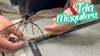 Cómo INSTALAR una tela Mosquitera en una ventana [upl. by Legna]