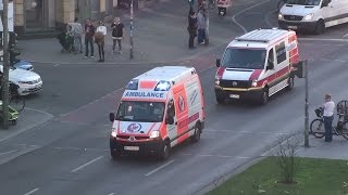 RTW Inntal Intensivmobil  KTW TransMedica Dessau in Berlin [upl. by Ahselrak707]