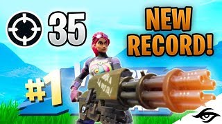 Mongraal  35 KILL SOLO SQUAD WIN Fortnite New Personal Record [upl. by Eirrahs]