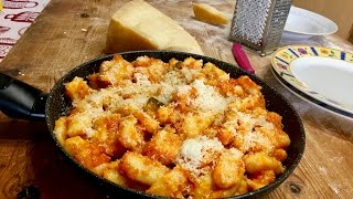 How to make Gnocchi with Tomato Sauce  Pasta Grannies [upl. by Nnahtur]