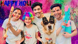 Holi Celebration At Home  Leo ne chalai pichkari  Anant Rastogi [upl. by Alveta]