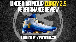 Under Armour Curry 25  Performance Review [upl. by Akemal]