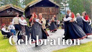 The Celebration of the wedding at the local Museum Hol Norway 03082024 [upl. by Elorak]