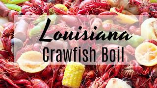 Louisiana Crawfish Boil [upl. by Nosecyrb]