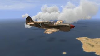 Lets Play IL2 Sturmovik 1946  Checkertails Across the Med P40 Campaign  Part 9 [upl. by Narf]