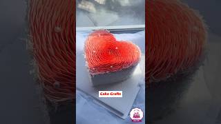 Baking Beauty Creating a Stunning HeartShaped Cake with Flower Icing Decor [upl. by Alyak]