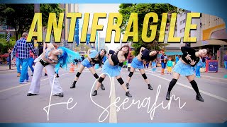 KPOP IN PUBLIC  ONE TAKE LE SSERAFIM 르세라핌  ANTIFRAGILE by TC [upl. by Nura809]