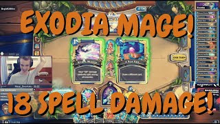 Scholomance Academy Thijs Is Playing Exodia Mage 18 Spell Damage [upl. by Uzial]