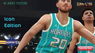 NBA 2k21 PC Charlotte Hornets jersey pack 2021 [upl. by Hewe]