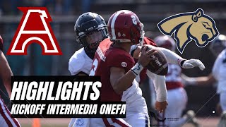 HIGHLIGHTS  Águilas Blancas IPN vs Pumas Acatlán UNAM  Intermedia ONEFA 2023  Semana 1 [upl. by Godbeare993]