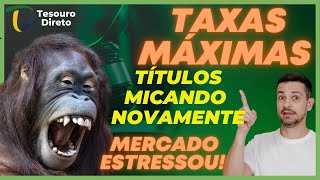 💣 TAXAS MÁXIMAS NO TESOURO MAS TEVE TÍTULO MICANDO POR QUE [upl. by Yarased]