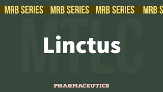 MRB Pharmacist ExamPharamceuticsLinctus [upl. by Asenej]