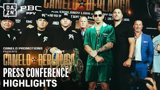 PRESS CONFERENCE HIGHLIGHTS  Canelo Alvarez vs Edgar Berlanga [upl. by Ellered]