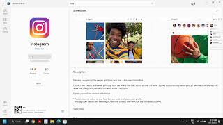 How to Install Instagram APP On PC Windows 1110 [upl. by Auqenes793]