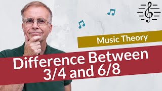 The Difference Between 34 and 68 Time Signatures  Music Theory [upl. by Lien482]