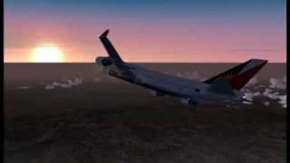 FS9 Philippine Airlines B747400  Promotional Video [upl. by Ayhtnic]