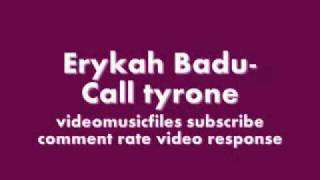 Erykah BaduCall tyrone [upl. by Bruce848]