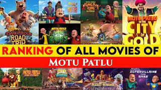 Rank of all Movies of Motu Patlu [upl. by Tsuda561]