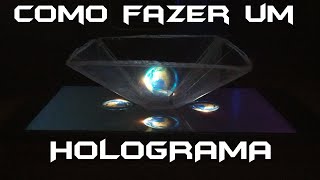 COMO A FAZER UM HOLOGRAMA [upl. by Rastus]