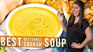 How to Make The Best Butternut Squash Soup  The Stay At Home Chef [upl. by Nered]