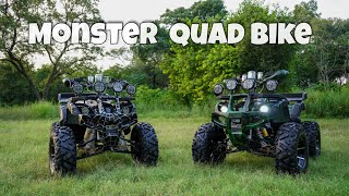 Monster 250cc ATV Bike Max Size Full Review  Offroading Machine  CVT Gear ⚙️ [upl. by Scrogan]