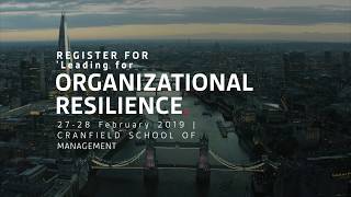 Organizational Resilience Training Ad [upl. by Baun]