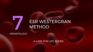 ESR Westergran Method [upl. by Eineg]