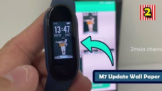 How to update M7 Wallpaper Smart Watch Health Band Display Theme Fitpro Apps [upl. by Virendra]