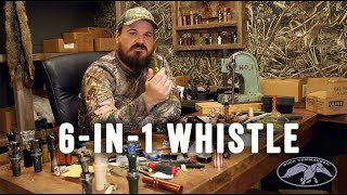 Duck Commander 6in1 Pintail Widgeon Whistle Duck Call Instructional Video [upl. by Inasah375]