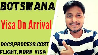 How To Apply Visa For Botswana From India ll Documents ll Process ll Costs ll Flights 🇧🇼🇮🇳 [upl. by Qerat458]