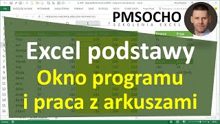 EXCEL  Okno programu excel i praca z arkuszami [upl. by Stent]