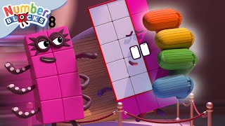 Misiones matemáticas fantásticas  Episodios completos  Numberblocks en Español [upl. by Nosae114]