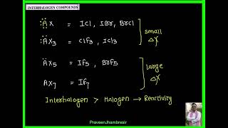 2 G17Oxyacids of HalogenInterhalogenPseudo halogen [upl. by Felicia496]