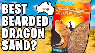 Best Bearded Dragon Substrate Jurassic Sand Review [upl. by Enimzzaj61]