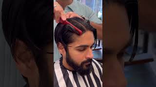 Medium length layered haircut menshaircut menshairstylist philly phillybarber [upl. by Carlile349]