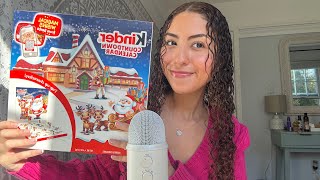 Asmr Kinder Advent Calendar Taste Test [upl. by Audre530]