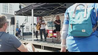 Aaron amp Barbara Wessex Folk Fest 2024 Harbour Stage [upl. by Nnylhtak]