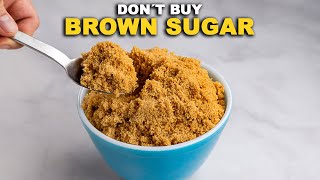 How to Make Brown Sugar in 5 Minutes [upl. by Htiekel]