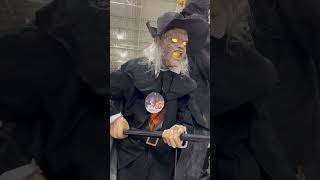 Joseph Crackstone Lowes Demo halloween spirithalloween animatronics [upl. by Sianna490]